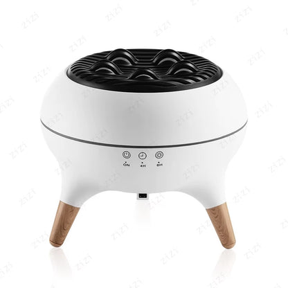 Dynamic Rainbow Jellyfish Essential Oil Diffuser - 250ml Ultrasonic Humidifier with Advanced Porous Atomization Technology